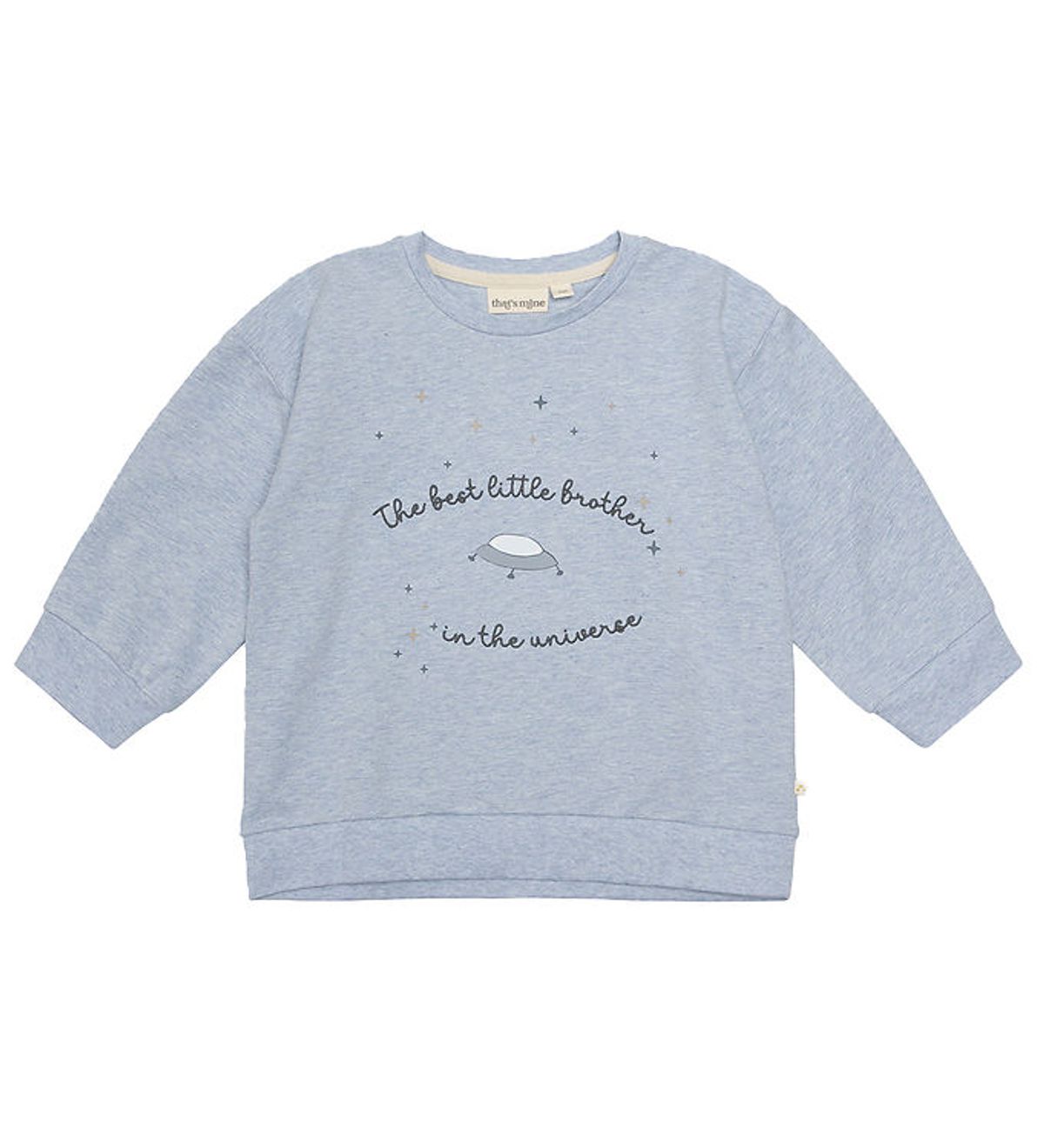 That's Mine Sweatshirt - Finley Little Brother - Light Blue Mela