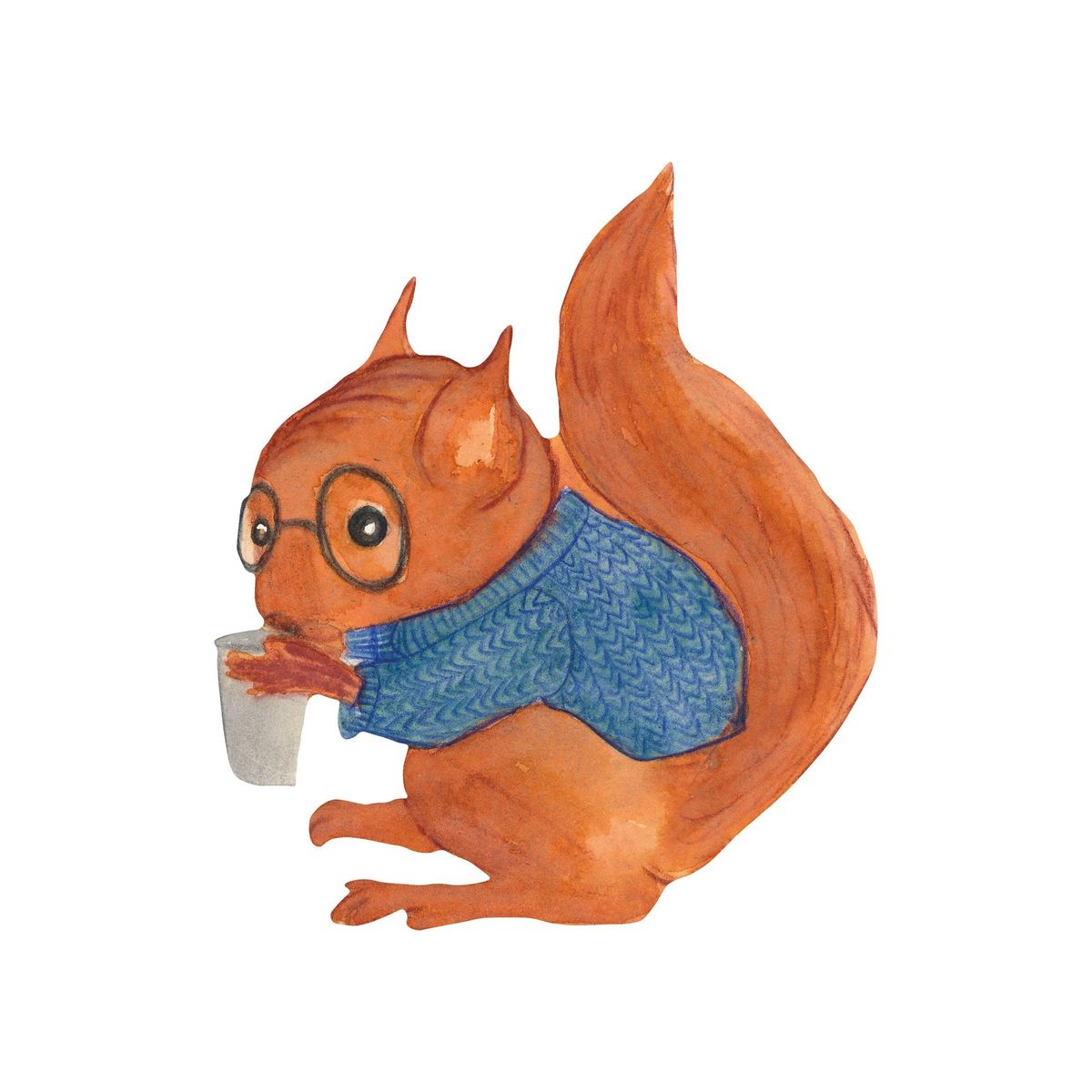 That's Mine - Wallsticker Simon the Squirrel - Multi