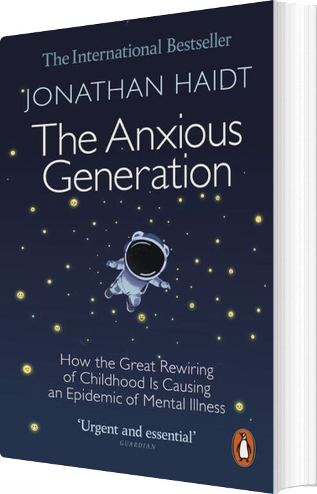 The Anxious Generation: How The Great Rewiring Of Childhood Is Causing An Epidemic Of Mental Illness - Jonathan Haidt - English Book