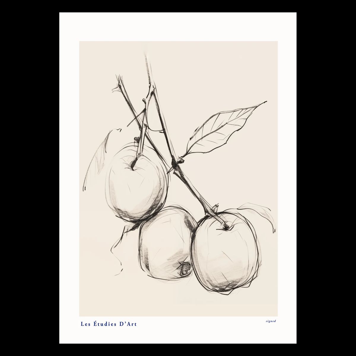 The Apple Branch Plakat 21x30 cm (A4) / Ingen ramme