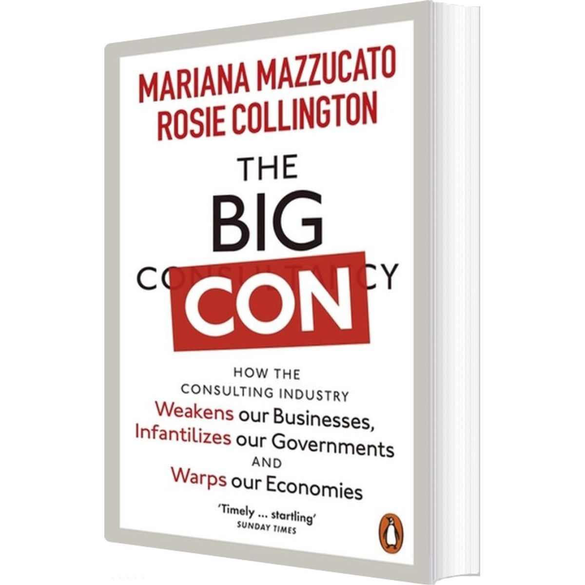 The Big Con - Mariana Mazzucato - English Book