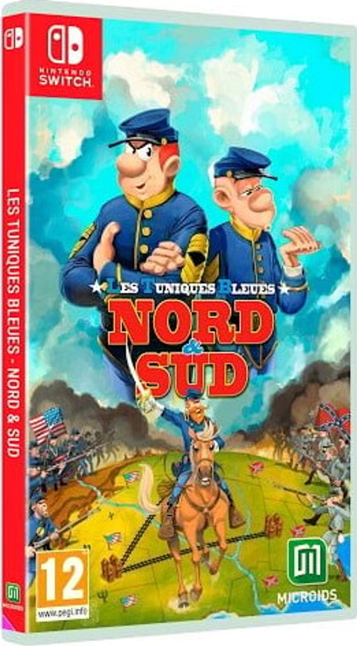 The Bluecoats - North & South - Kode I Boks - Nintendo Switch