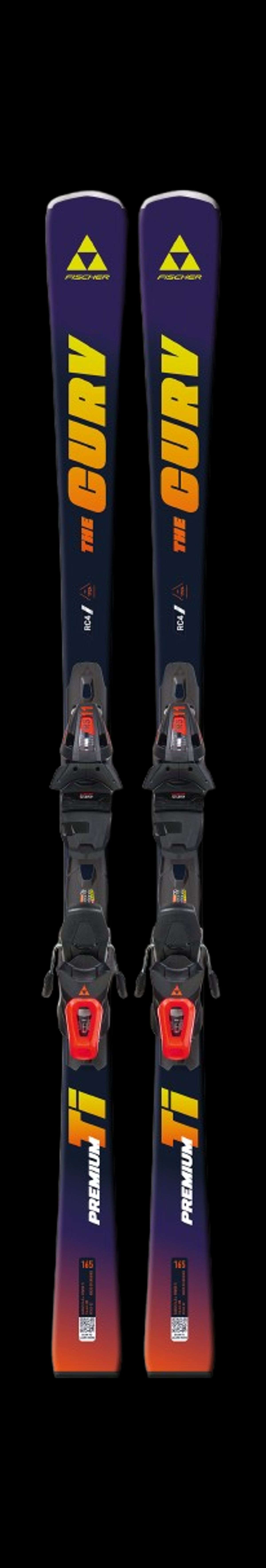 The Curv Premium Tl Ski Incl. Rc4 Z11 Gw Binding (Farve: Sort, Størrelse: 155)