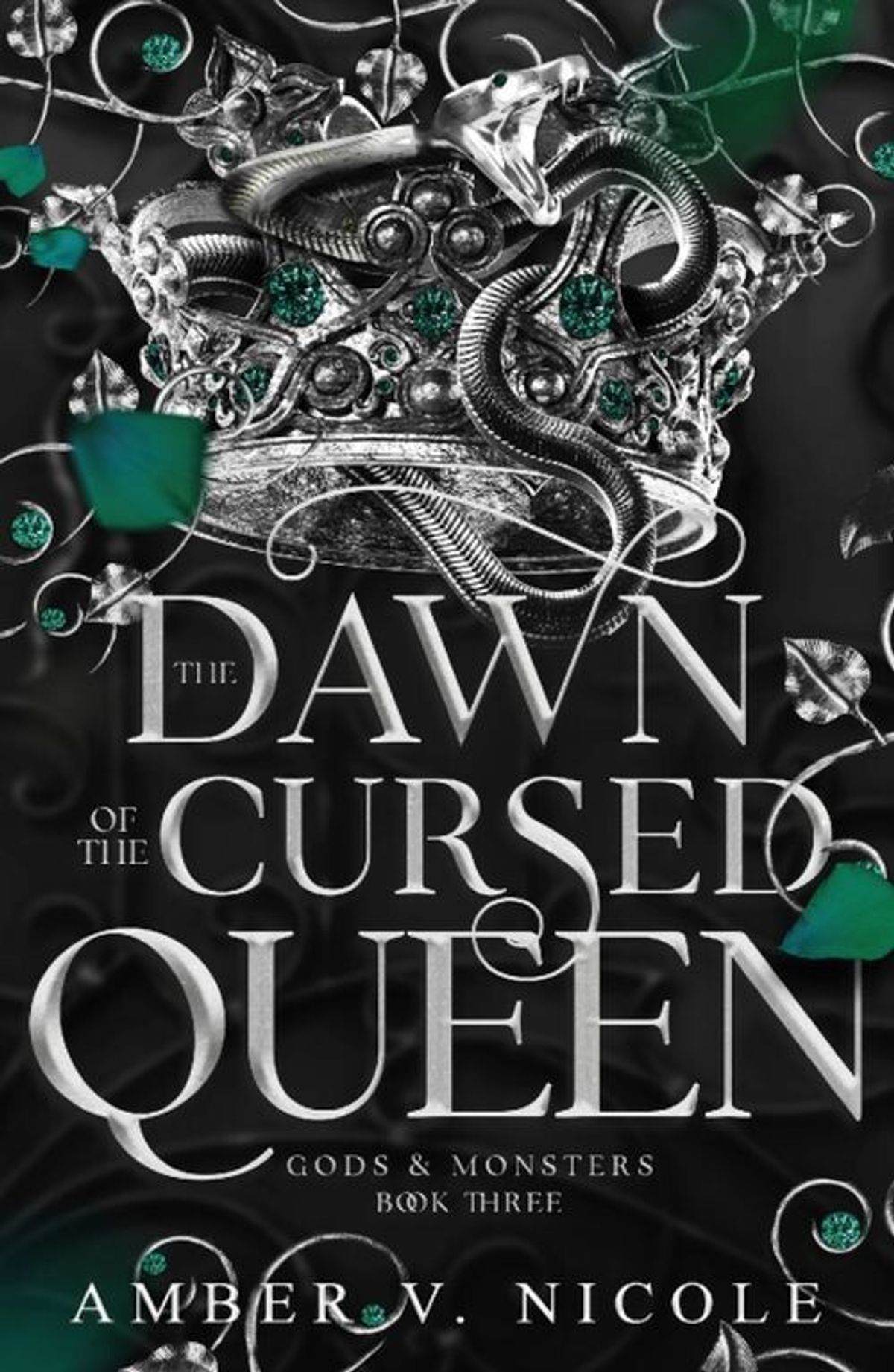 The Dawn Of The Cursed Queen - Amber V. Nicole - English Book