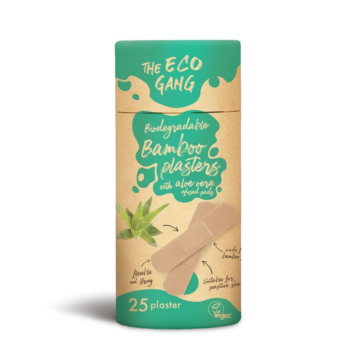 THE ECO GANG - Bambus Plaster med Aloe Vera