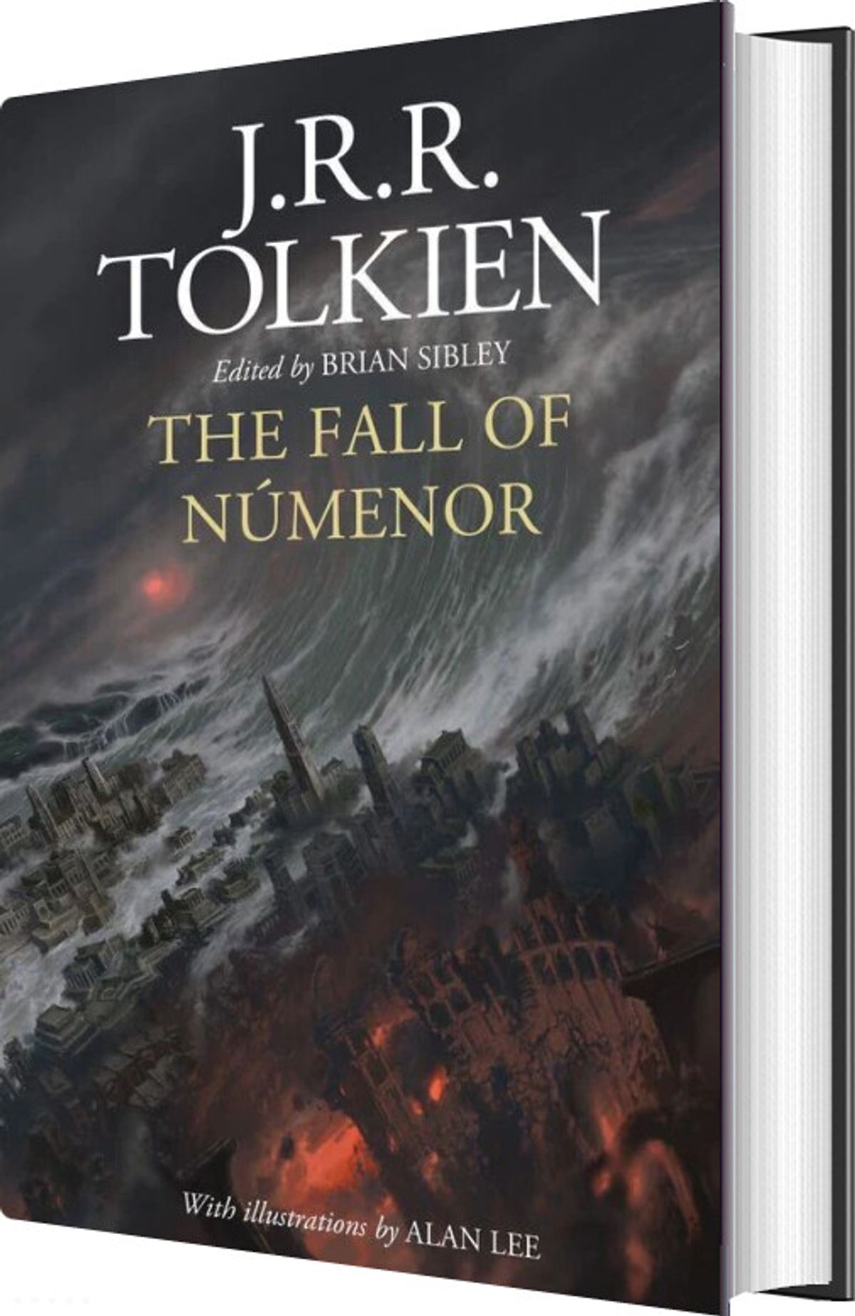 The Fall Of Numenor - Illustrated Edition - J. R. R. Tolkien - English Book