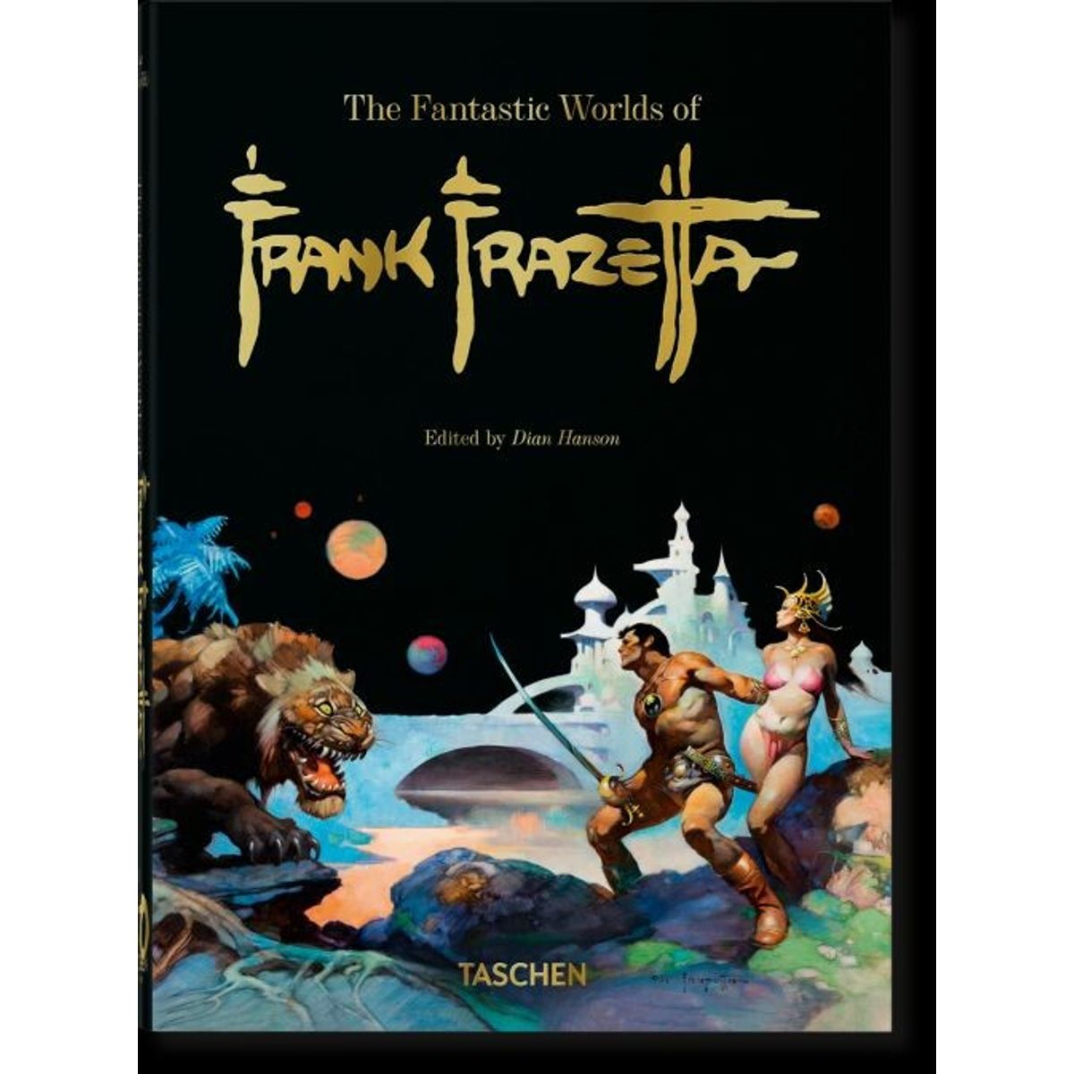 The Fantastic Worlds Of Frank Frazetta - Dian Hanson - English Book