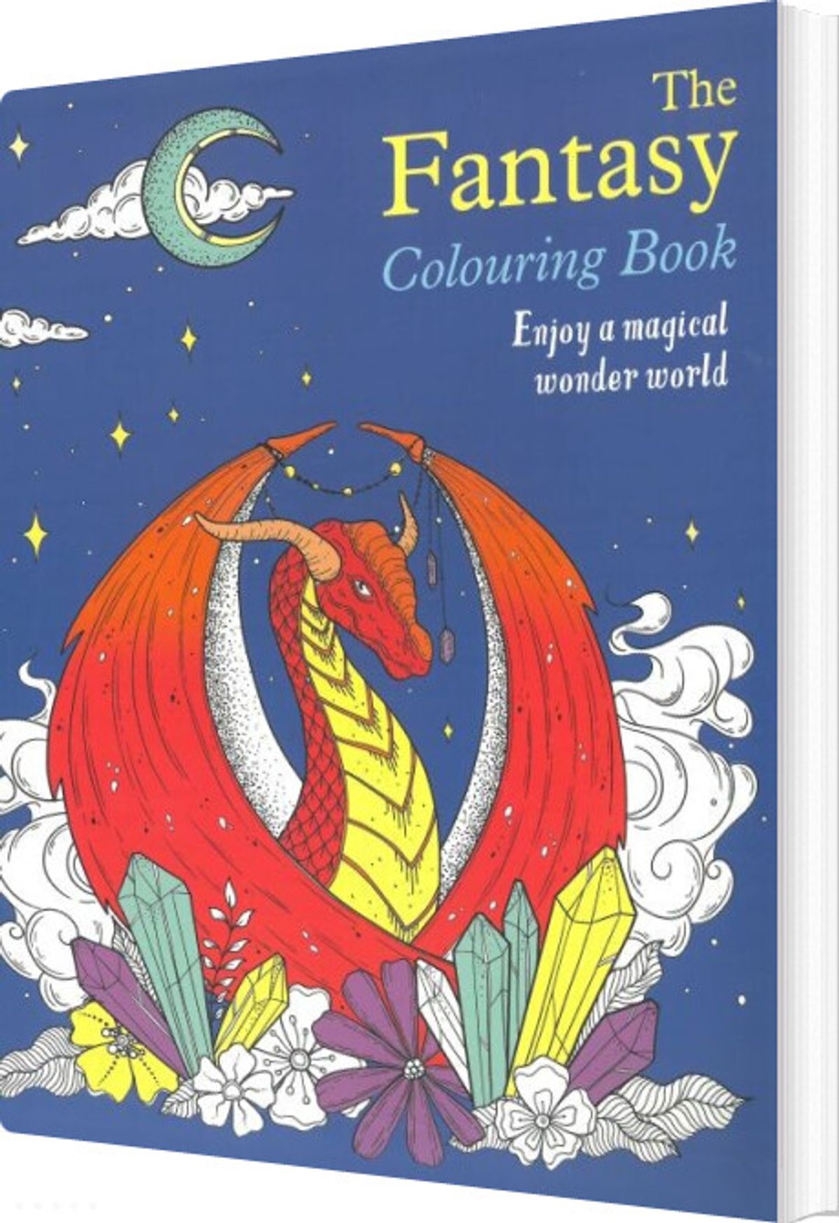 The Fantasy Colouring Book: Enjoy A Magical Wonder World - Arcturus - English Book