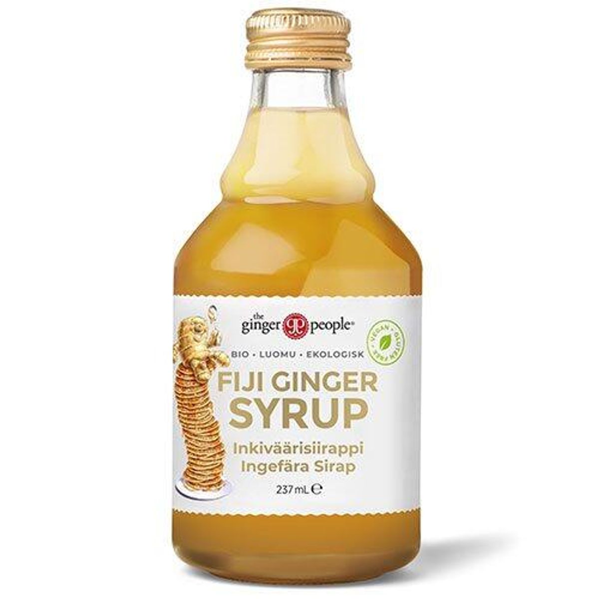 The Ginger People Organic Fiji Ginger Syrup Ø, 237ml