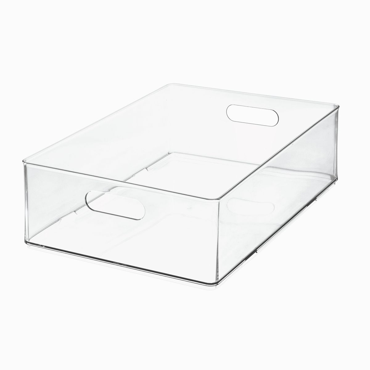 The Home Edit - Hårtørrer Organizer - Transparent - 25,2cm x 38,2cm x 10,8cm