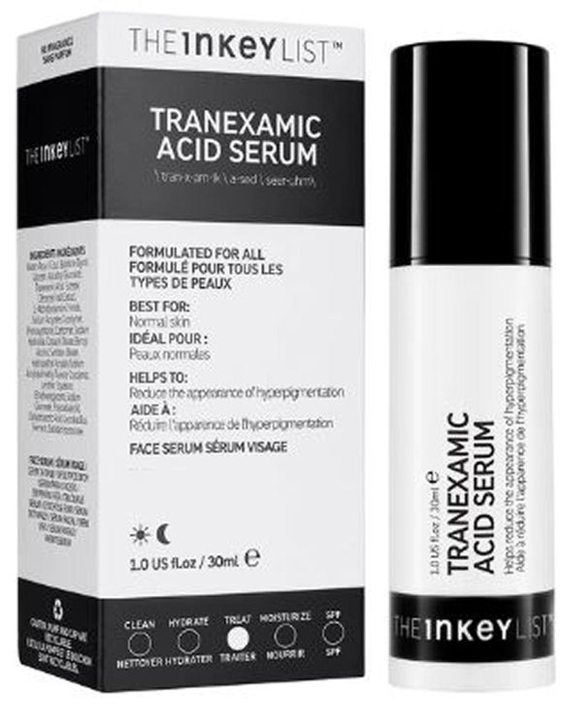 The inkey list tranexamic acid serum face serum 30ml