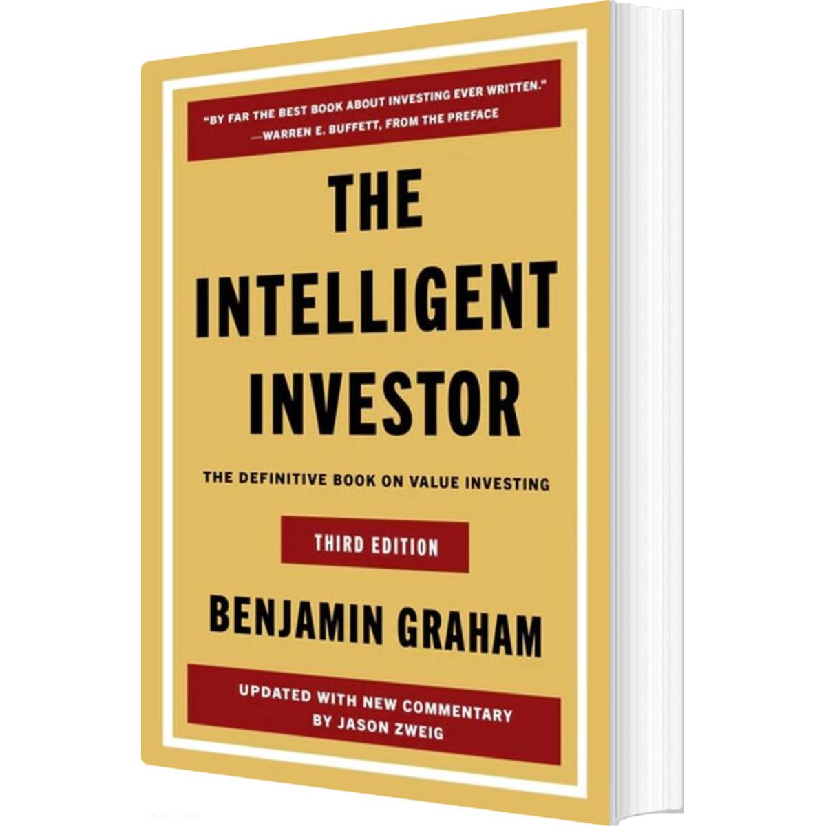 The Intelligent Investor: The Definitive Book On Value Investing - Third Edition - Benjamin Graham - English Book