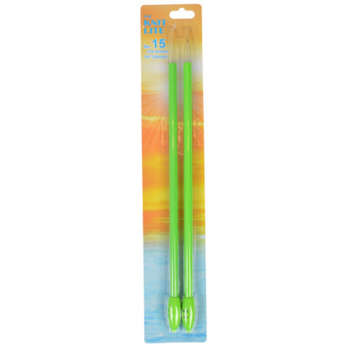 The Knit Lite Strikkepinde / Jumperpinde med LED lys 36cm 10,00mm / 14