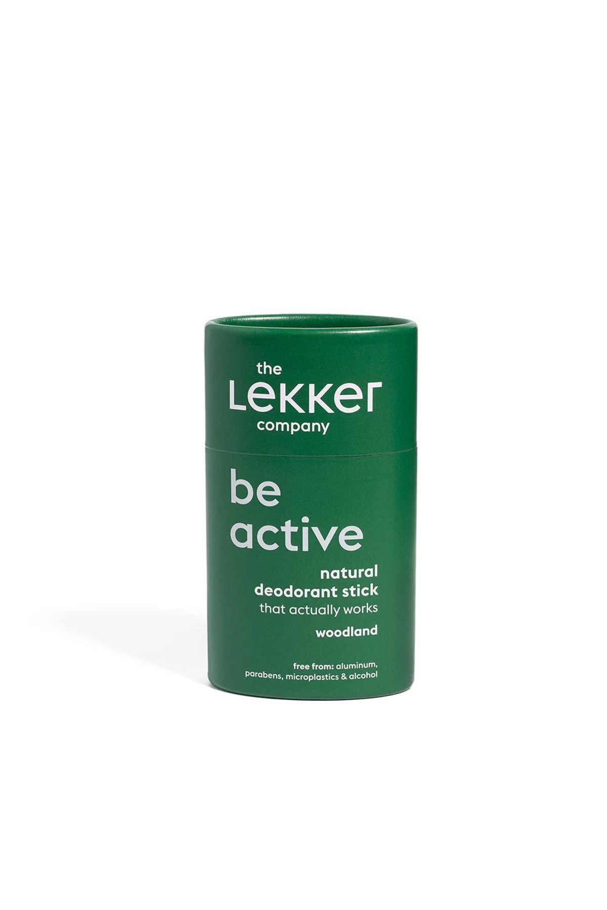 The Lekker Company - Lekker Deodorant Stick - Be Active / Woodland, 40g