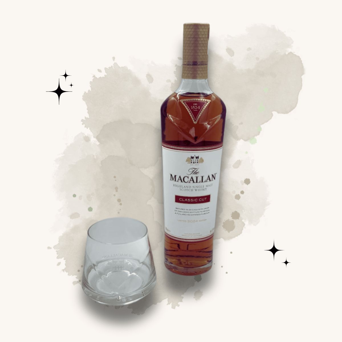 The Macallan Classic Cut 2024 + Gratis Macallan Tumbler Glas