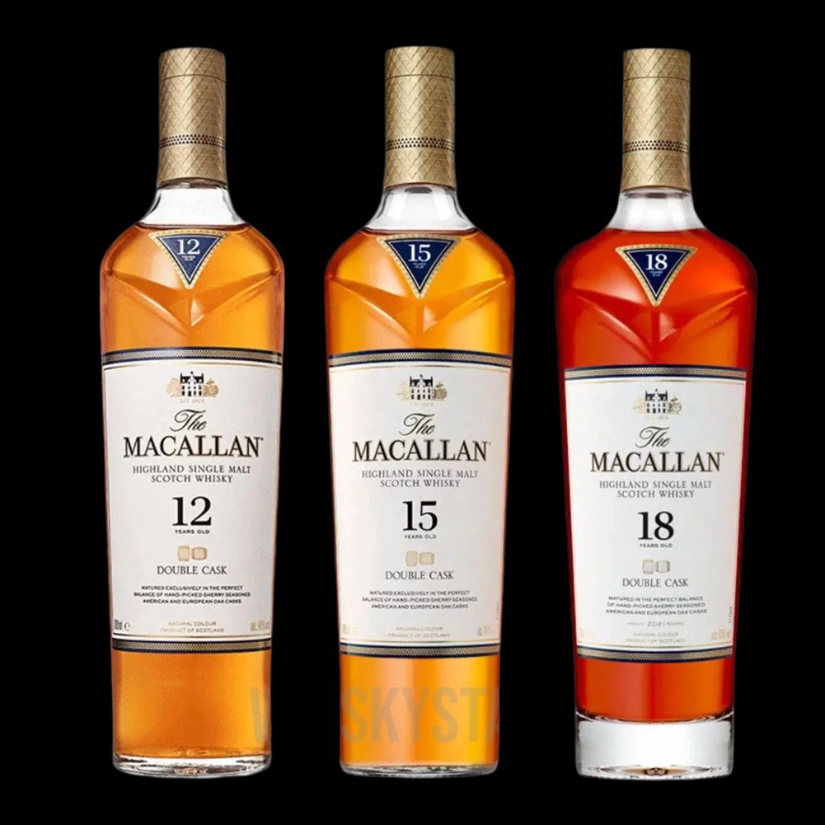 The Macallan Double Cask Trilogy - Eksklusiv Smagnings Sæt