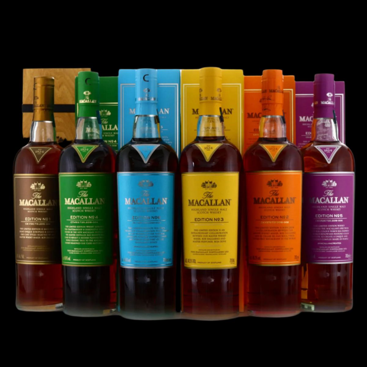 The Macallan Edition 1-6 - Eksklusivt Limited Edition Smagnings Sæt