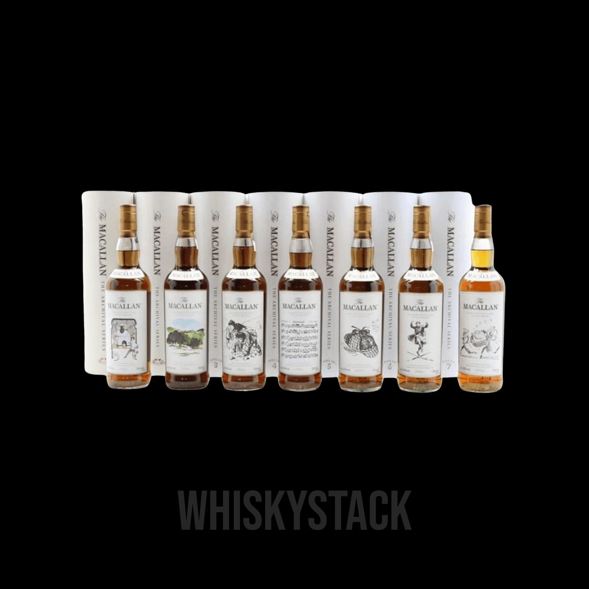 The Macallan Folio Series 1-7 Samlet Sæt