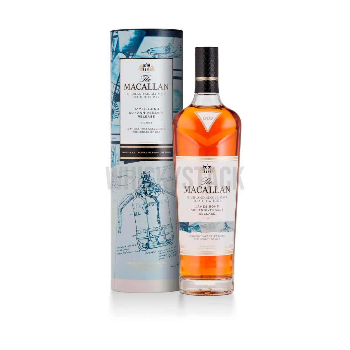 The Macallan James Bond 60th Anniversary Release Decade 1