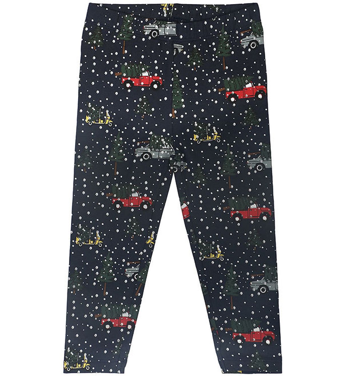 The New Siblings Leggings - TnsHoliday - Navy Blazer m. Print