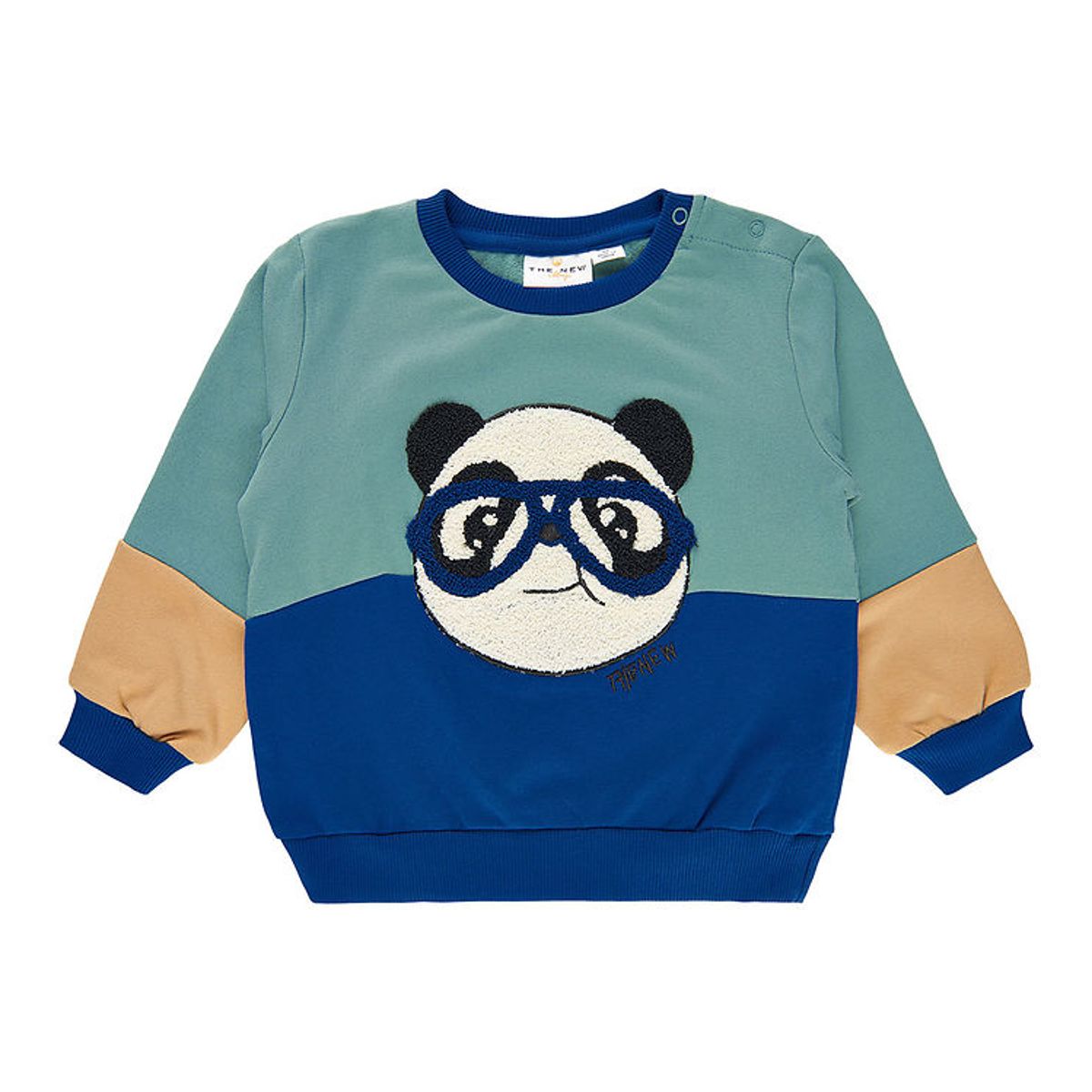 The New Siblings Sweatshirt - TnsIago - Monaco Blue m. Panda