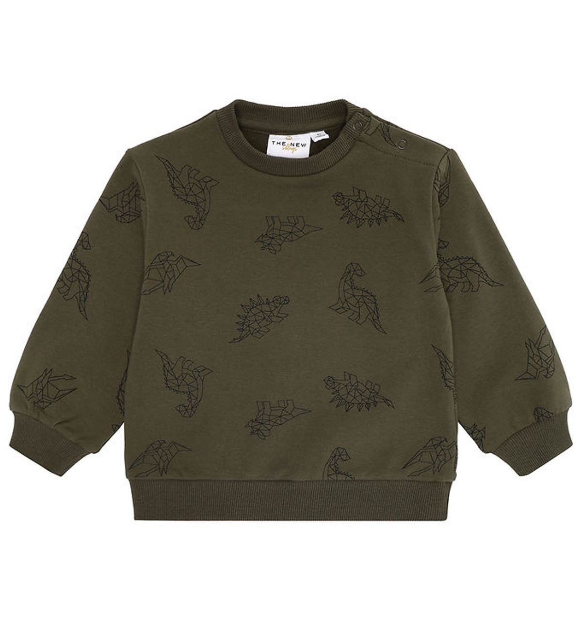 The New Siblings Sweatshirt - TnsLaurent - Ivy Green Dino Aop