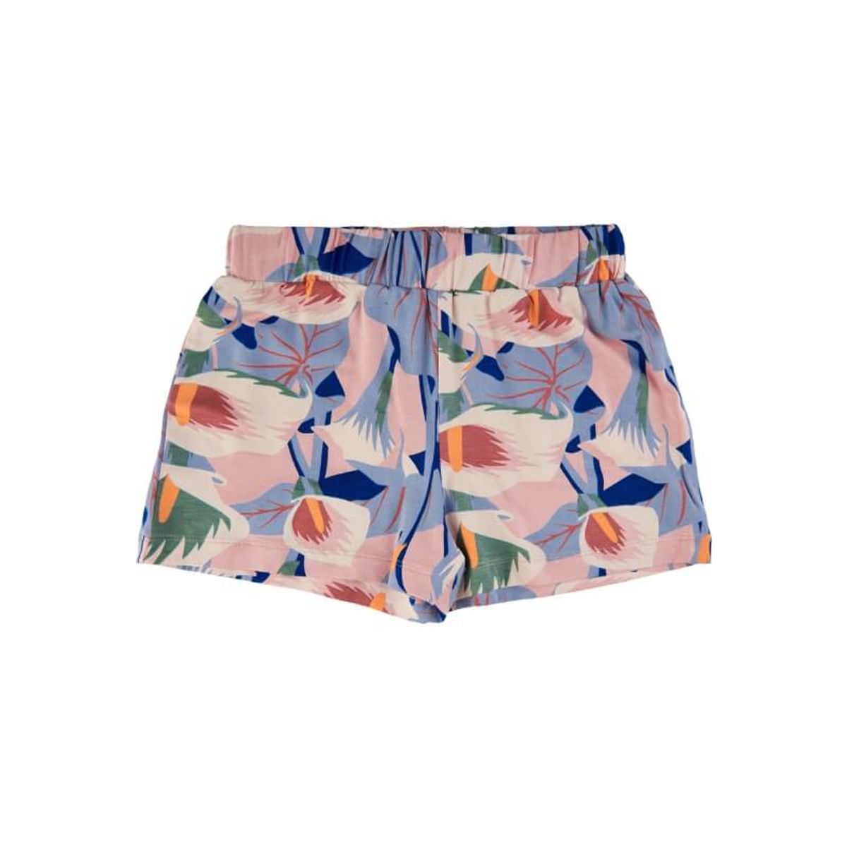 THE NEW - TNGwyneth Shorts - Peach Beige Flower AOP - 7/8 år