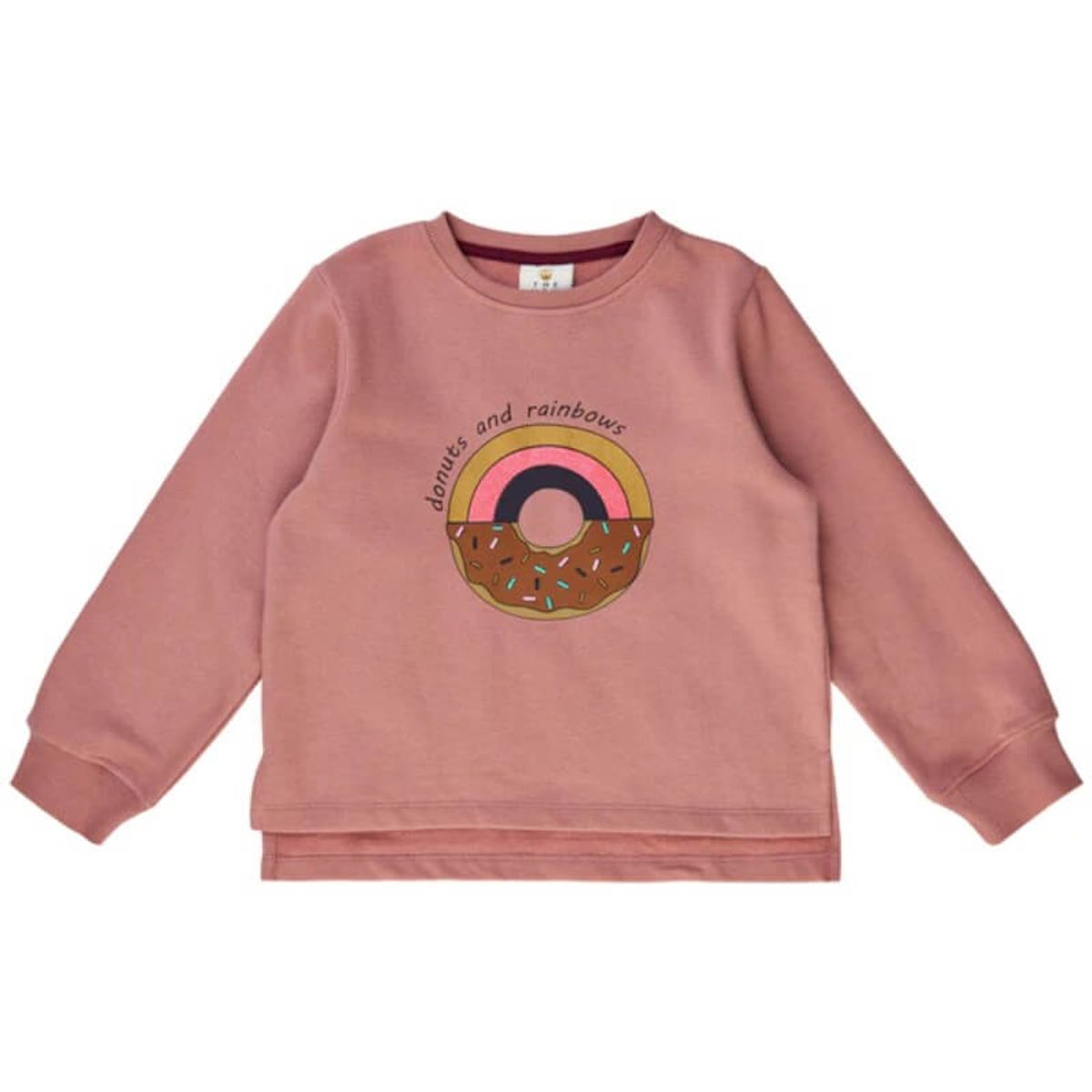 THE NEW - TNVenice Sweatshirt - Ash Rose - 7/8 år