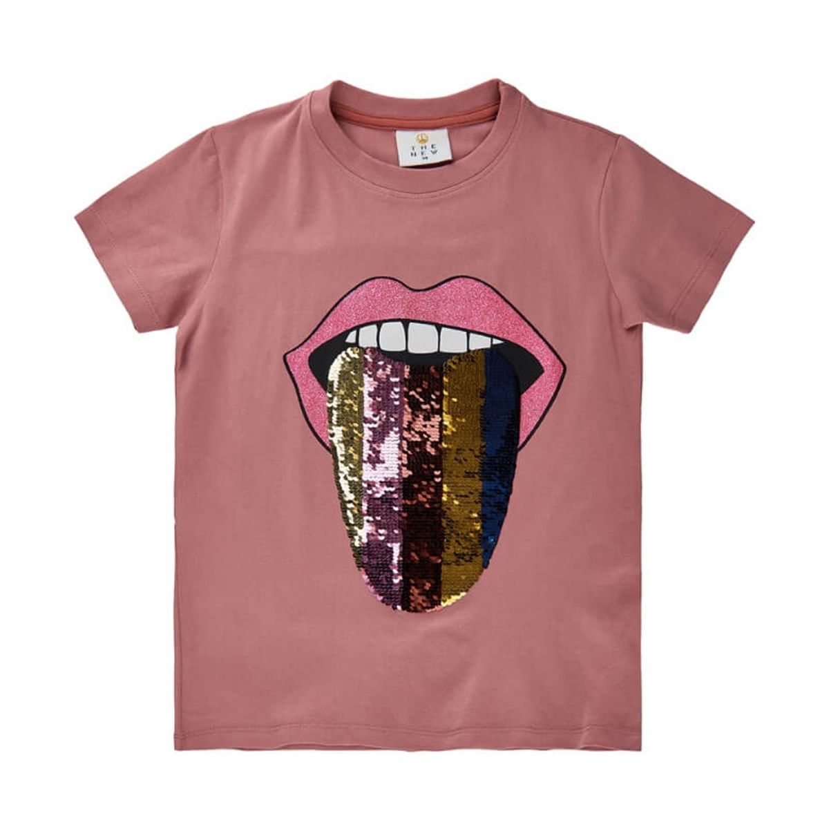 THE NEW - Vay SS TEE T-Shirt - Ash Rose - 3/4 år