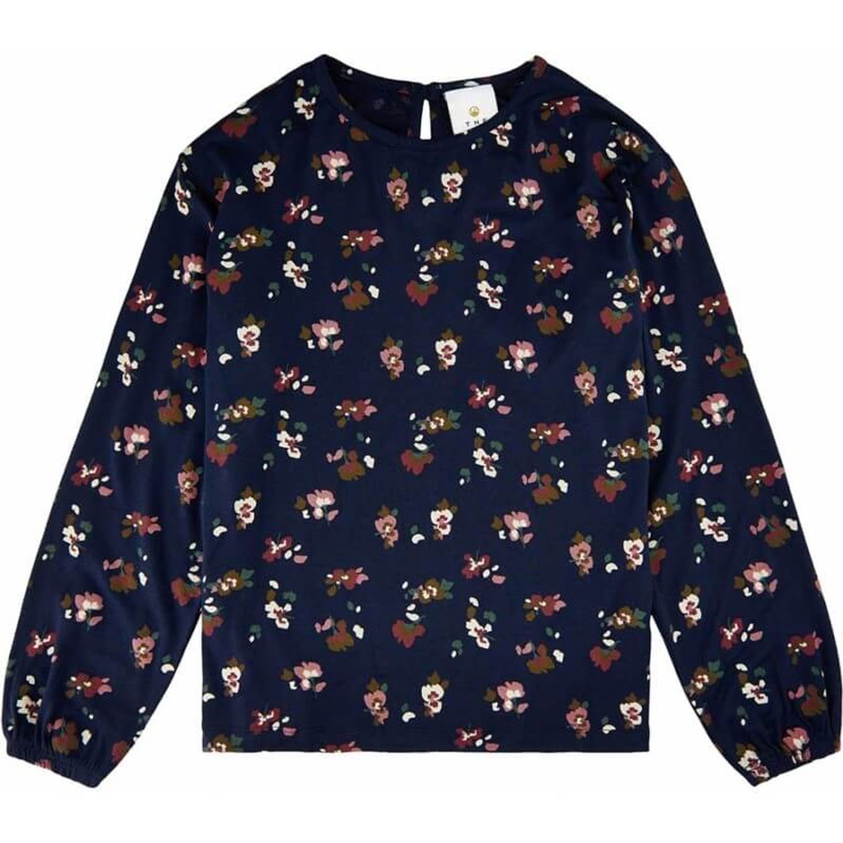 THE NEW - Vivienne L/S Top Shirt - Navy Blazer - 9/10 år