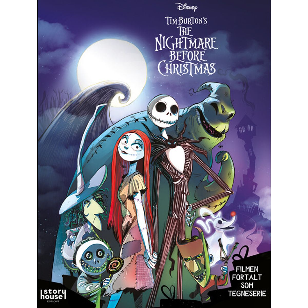 The Nightmare Before Christmas - Tim Burton - Tegneserie