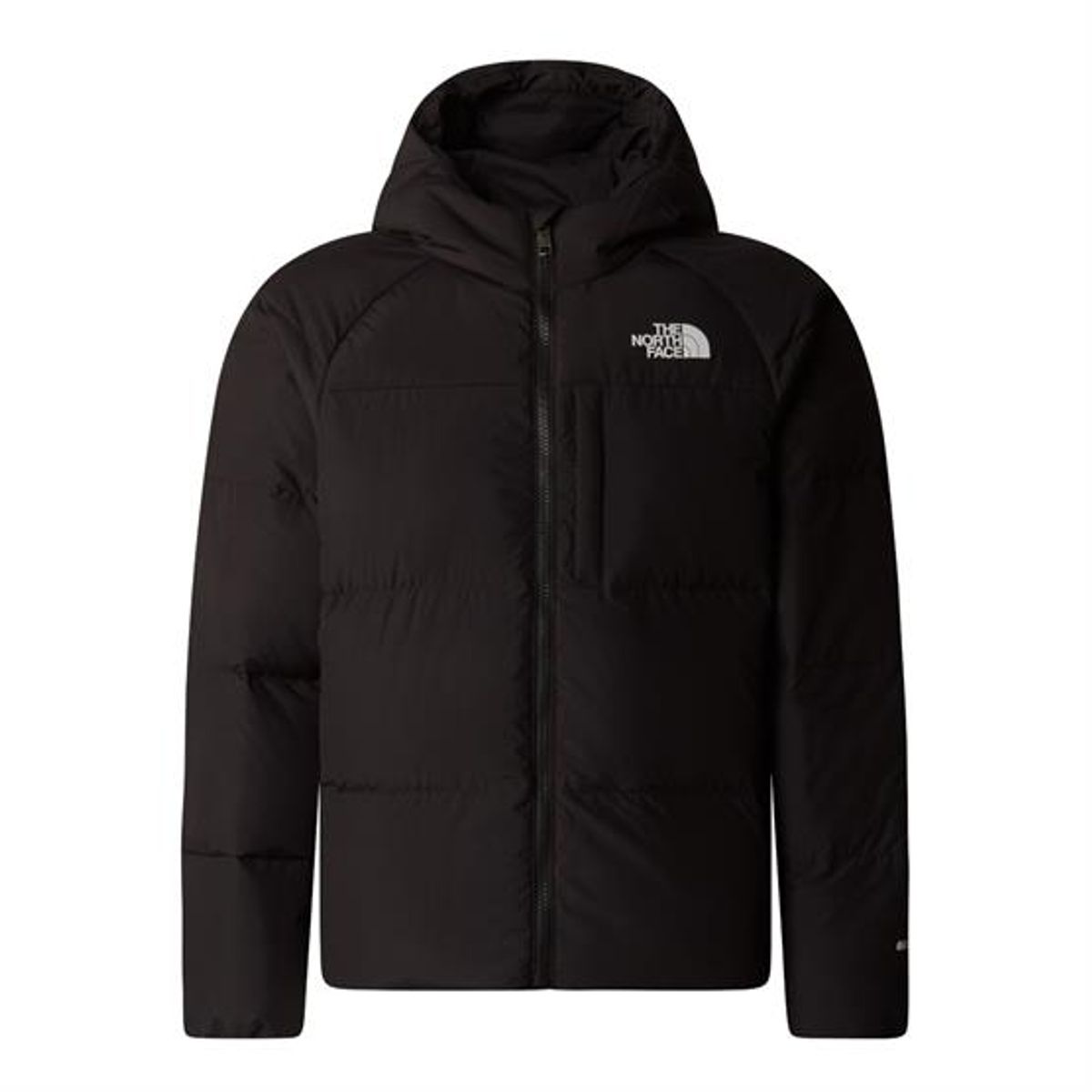 The North Face Boys North Down Hooded Jacket, Black