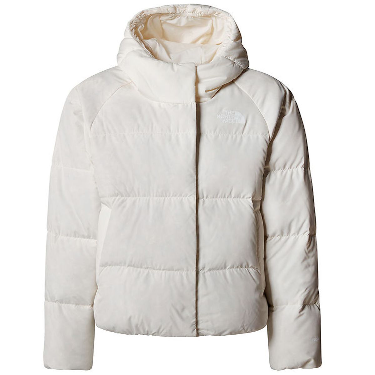 The North Face Dunjakke - Down Hooded - White Dune