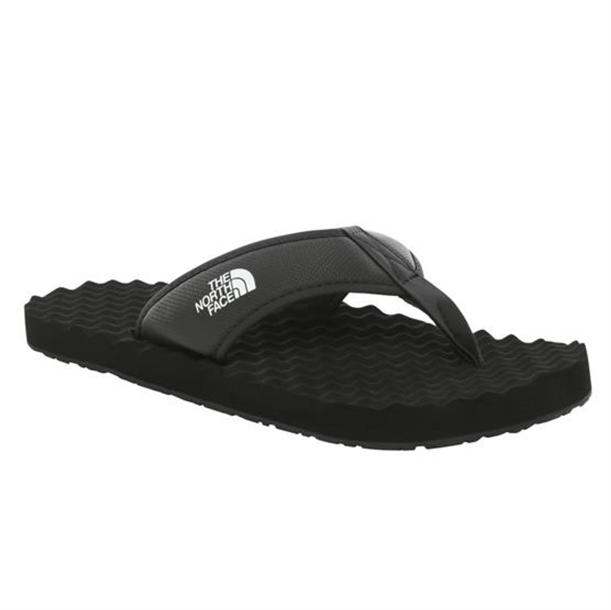 The North Face Mens Base Camp Flip-Flop II, Black / White