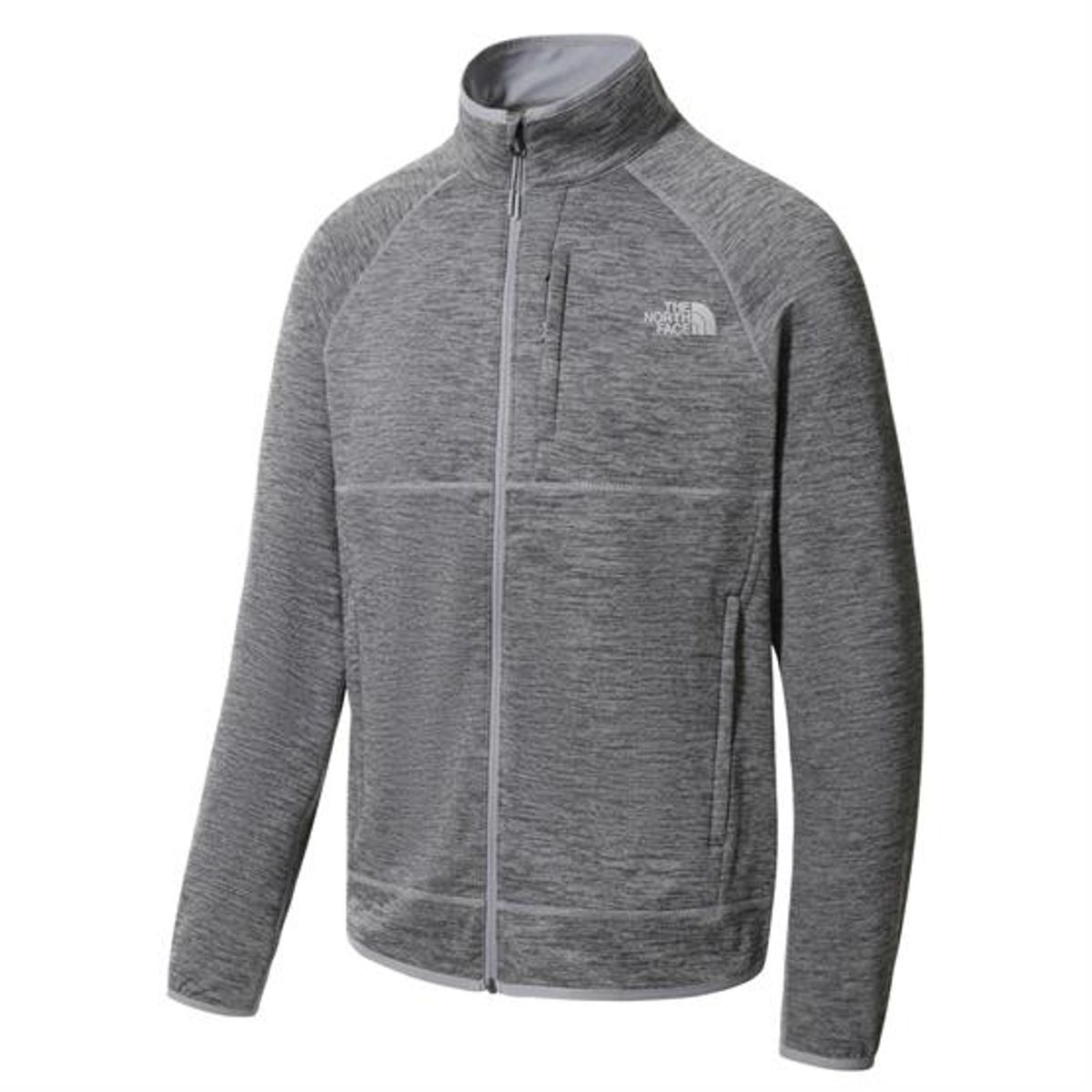 The North Face Mens Canyonlands Full Zip, Medium Grey Heather