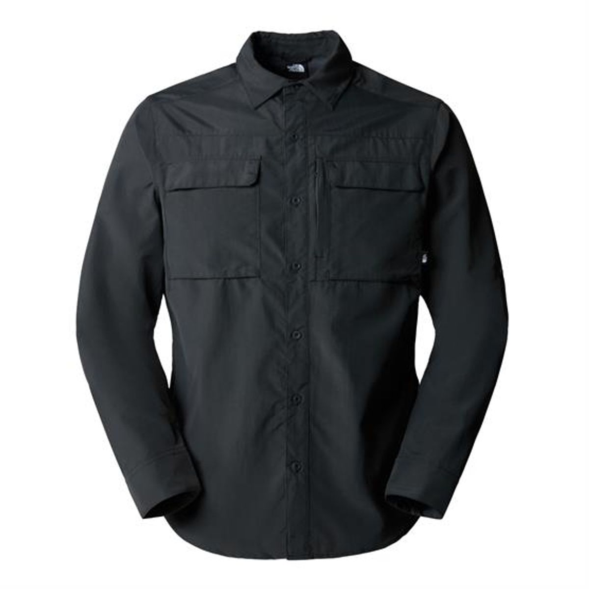 The North Face Mens L/S Sequoia Shirt, Asphalt Grey