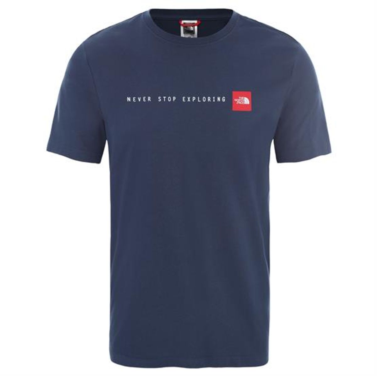 The North Face Mens Never Stop Exploring Tee, Blue Wing Teal