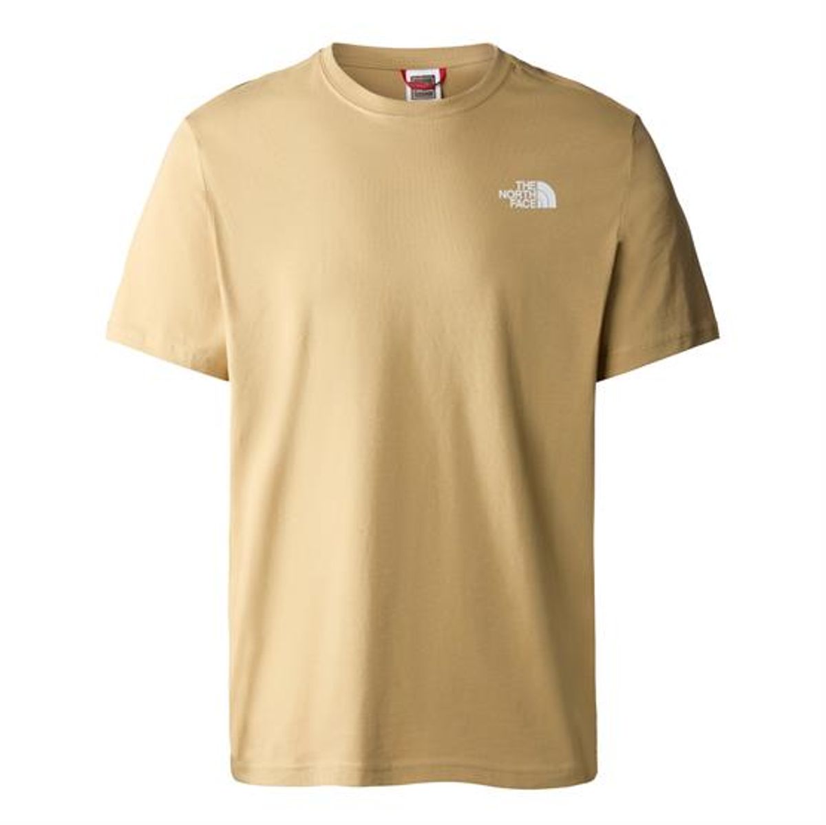 The North Face Mens S/S Redbox Tee, Khaki Stone