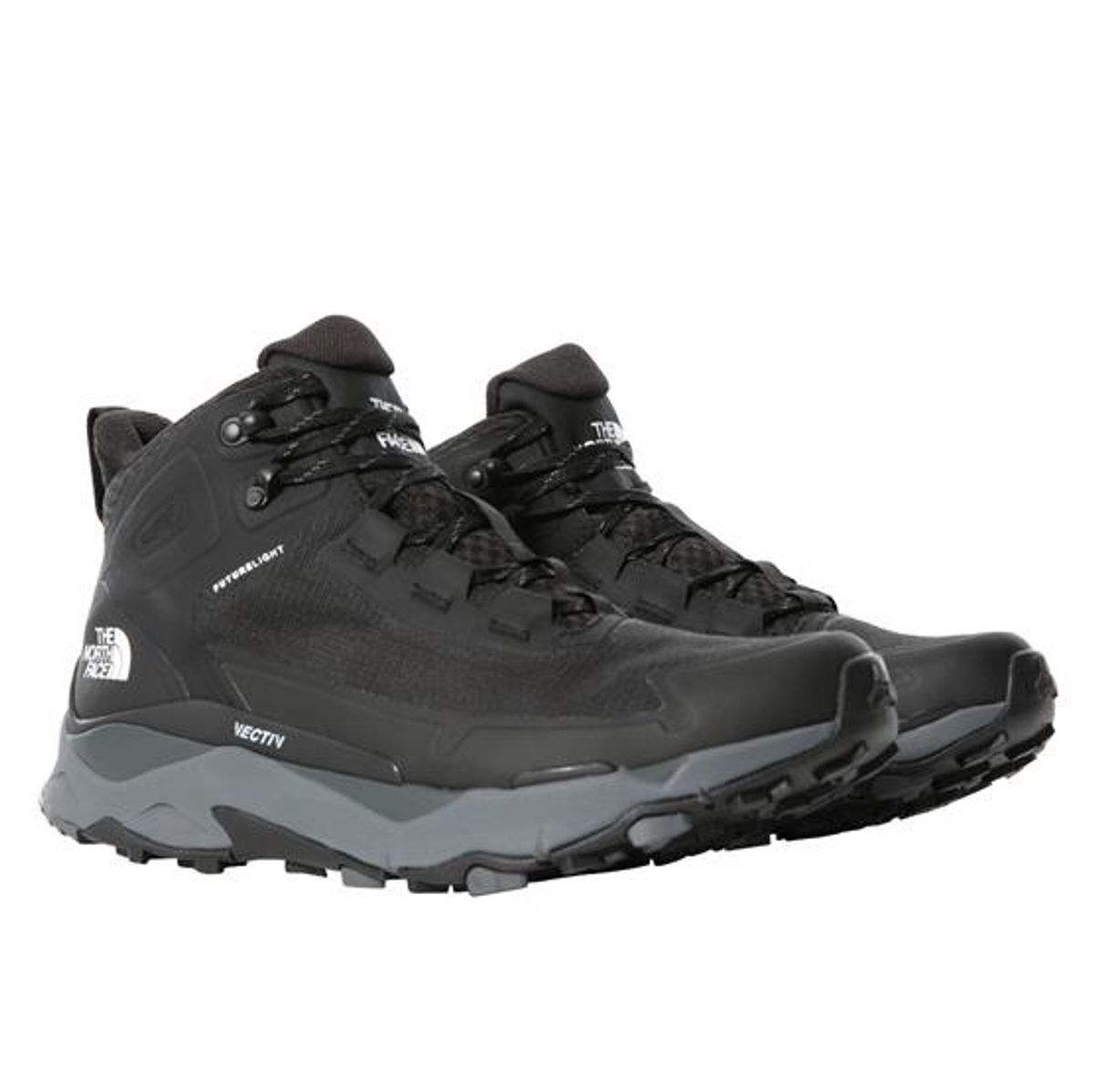 The North Face Mens Vectiv Exploris Mid Futurelight, Black / Grey