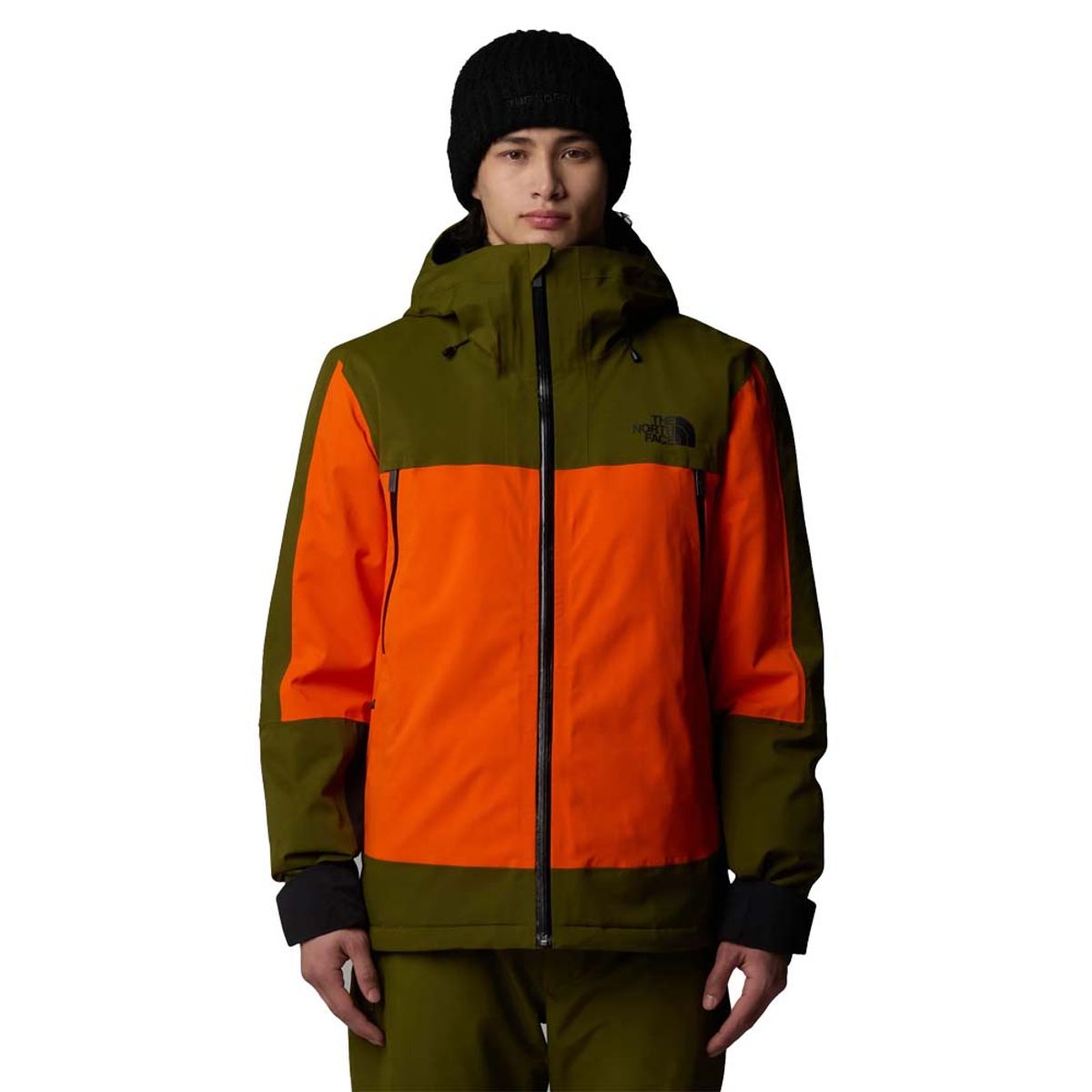 The North Face Mount Bre Skijakke Herre (Farve: Orange, Størrelse: 2xl)