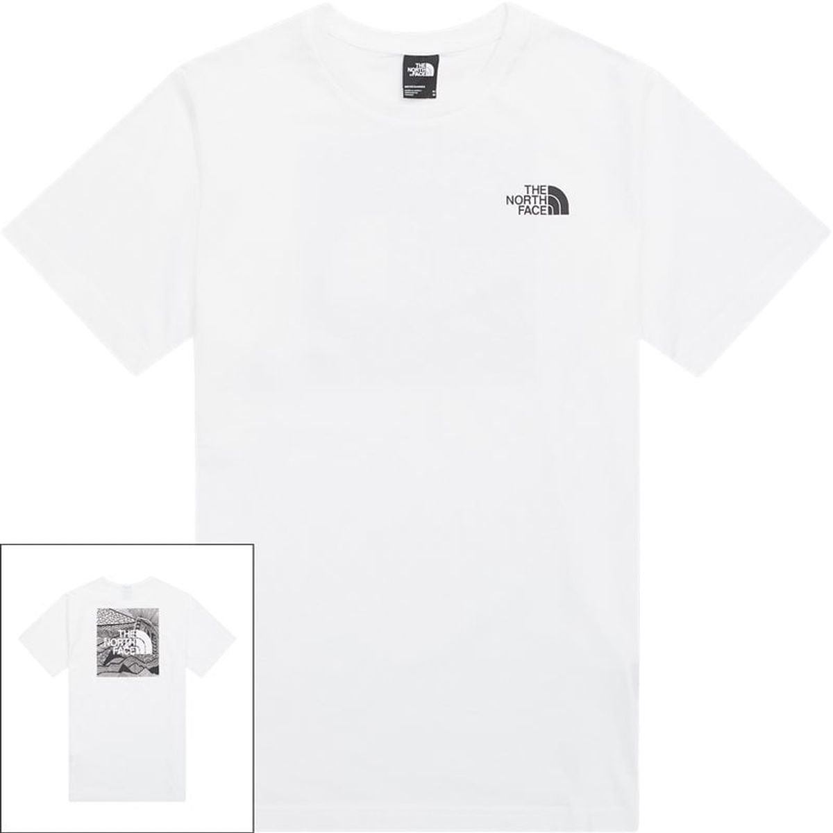 The North Face S/s Redbox Celebration Tee Hvid