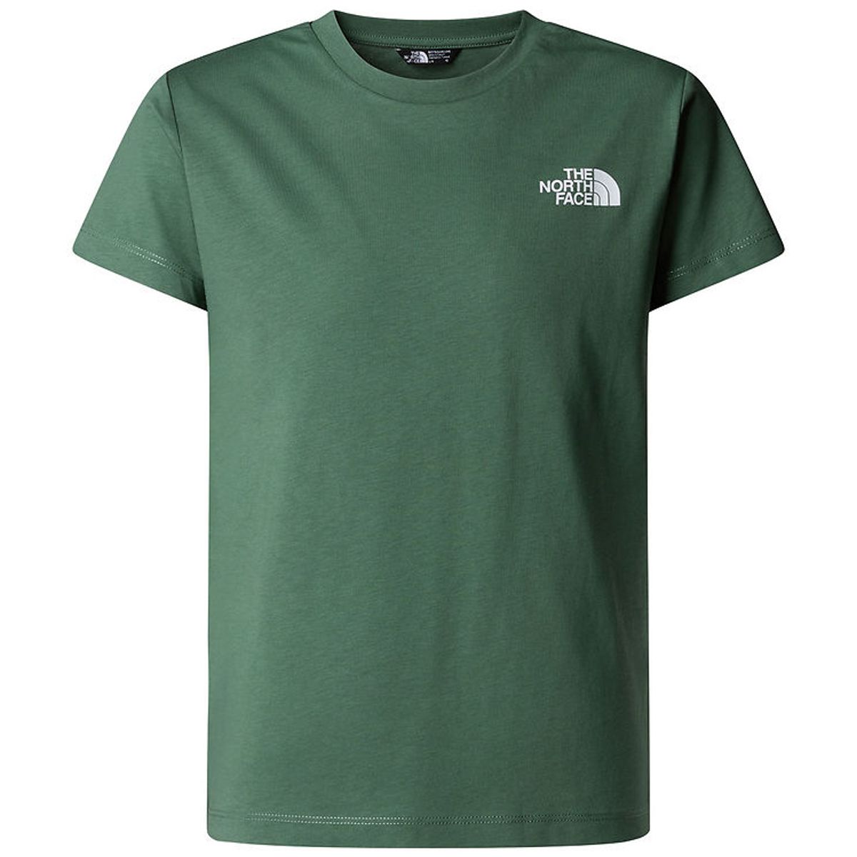 The North Face T-shirt - Box - Duck Green m. Print