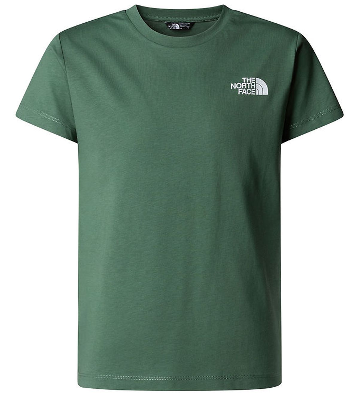 The North Face T-shirt - Box - Duck Green m. Print