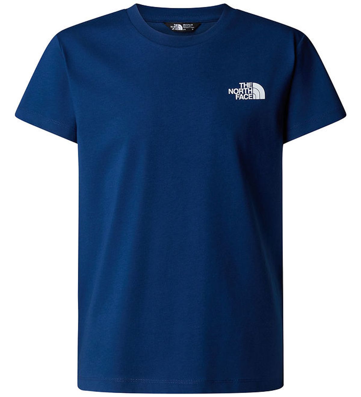 The North Face T-shirt - Box - Estate Blue m. Lyseblå