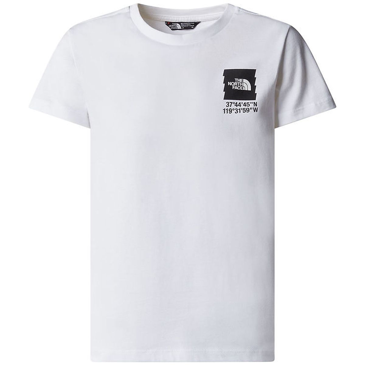 The North Face T-shirt - Coordinates Graphic - Hvid