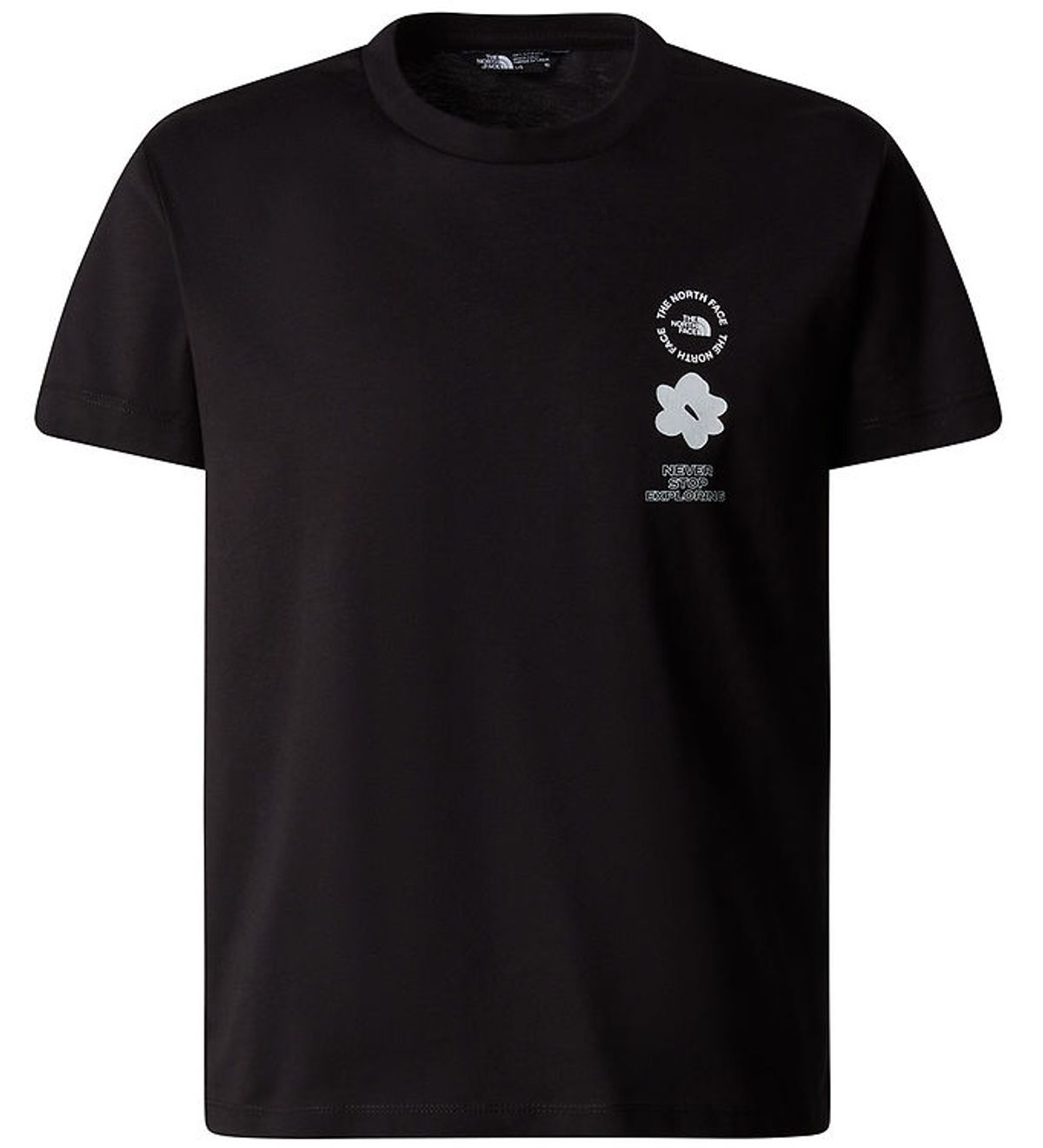 The North Face T-shirt - Flower Graphic - Sort