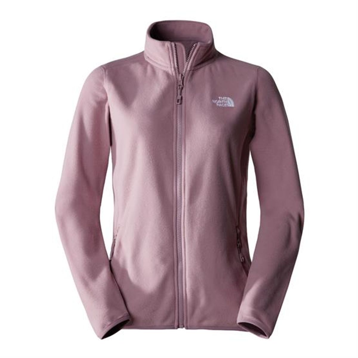 The North Face Womens 100 Glacier FZ, Fawn Grey