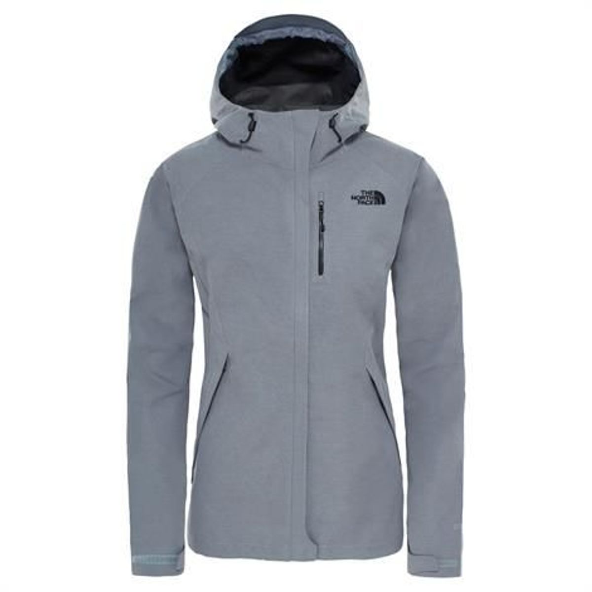 The North Face Womens Dryzzle Jacket, Medium Grey Heather