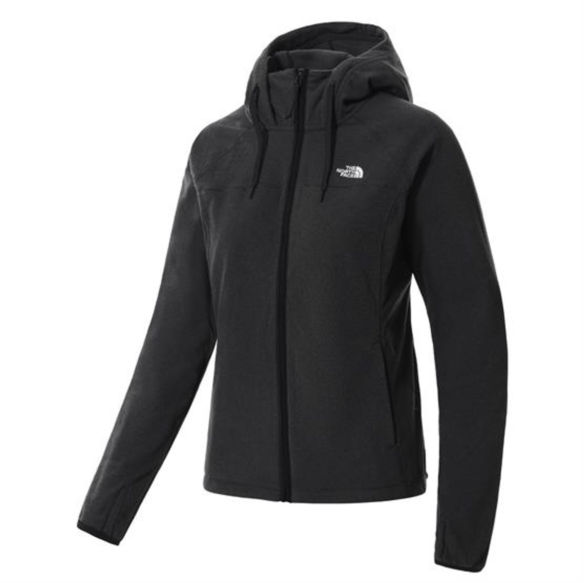 The North Face Womens Homesafe Full Zip Fleece Hoodie, Black