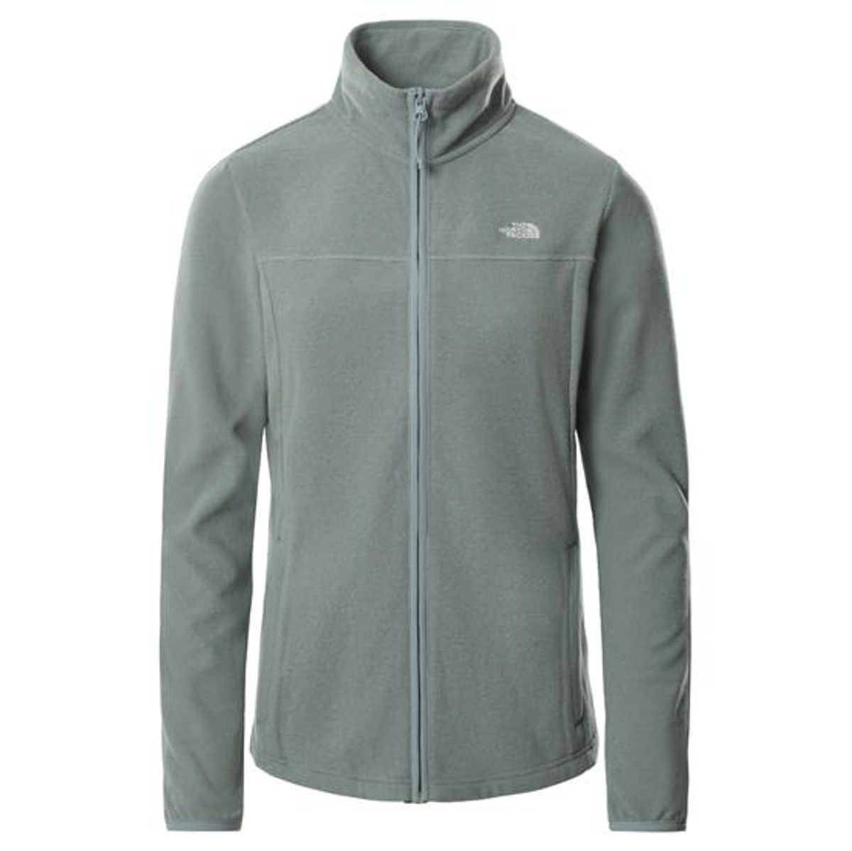 The North Face Womens Homesafe Full Zip Fleece, Silver Blue